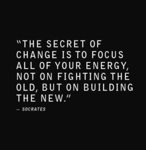 Secret of change #quote - brassyapple.com my word for the year!